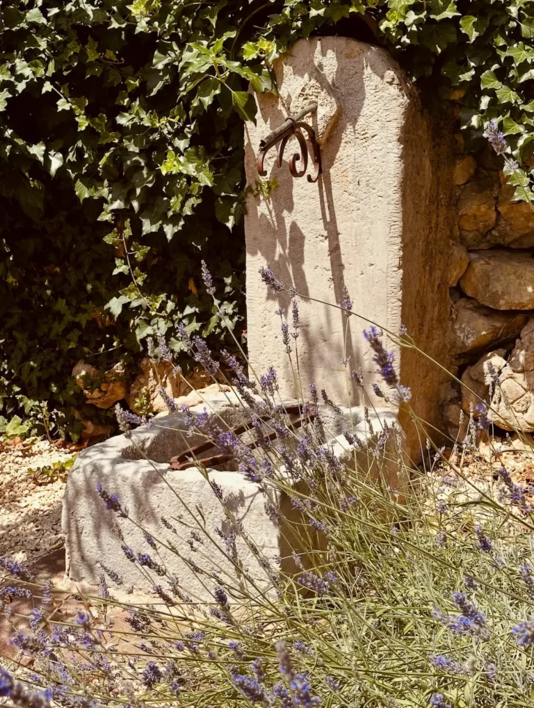 La vie en exterieur fontaine